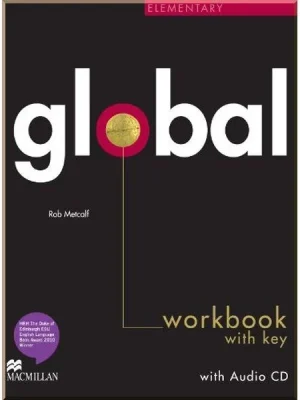 Робочий зошит Global Elementary Workbook with key and Audio CD