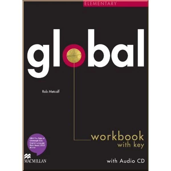 Робочий зошит Global Elementary Workbook with key and Audio CD
