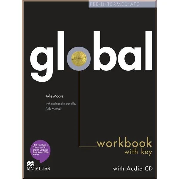 Робочий зошит Global Pre-Intermediate Workbook with key and Audio CD