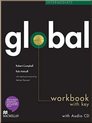 Робочий зошит Global Intermediate Workbook with key and Audio CD