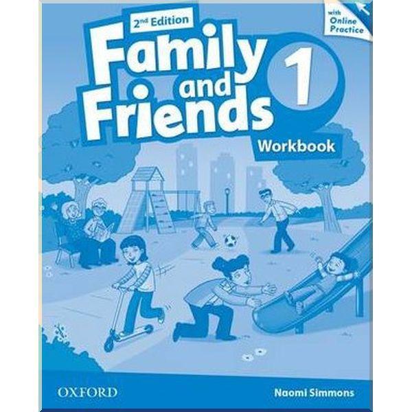 Робочий зошит Family and Friends 2nd Edition 1 Workbook with Online Practice