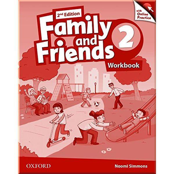 Робочий зошит Family and Friends 2nd Edition 2 Workbook with Online Practice