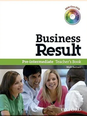 Книга для вчителя Business Result Pre-Intermediate Teacher's Book with Class DVD