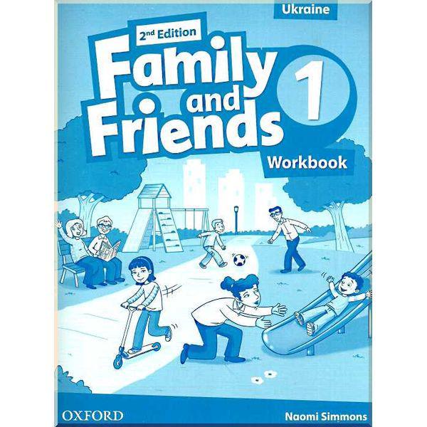 Робочий зошит Family and Friends 2nd Edition 1 Workbook Edition for Ukraine