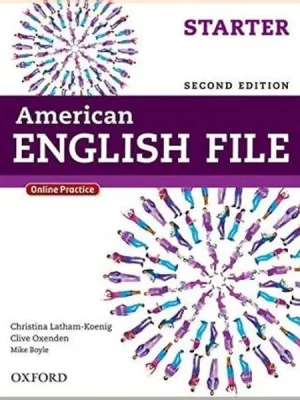 Підручник American English File Second Edition Starter Student's Book with Online Practice