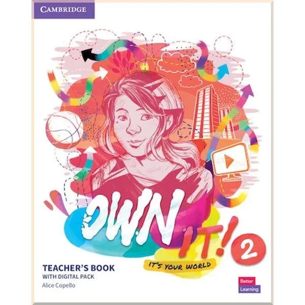 Книга для вчителя Own It! 2 Teacher's Book with Digital Pack