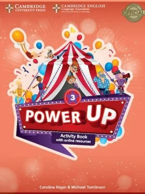 Робочий зошит Power Up 3 Activity Book with Online Resources and Home Booklet