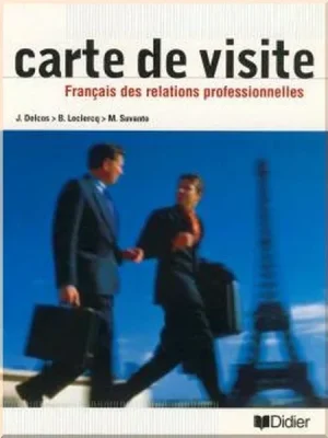 Підручник Français des Relations Professionnelles Carte de Visite Livre de l'élève