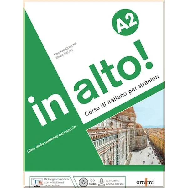 Підручник in alto! A2 con CD audio e Videogrammatica