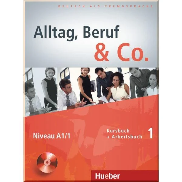 Підручник Alltag Beruf und Co. 1 Kursbuch/Arbeitsbuch mit Audio-CD zum Arbeitsbuch