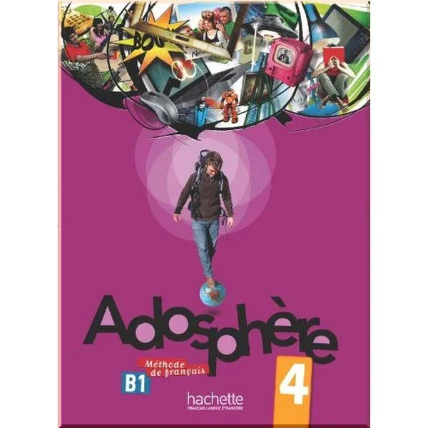 Підручник Adosphère 4 Livre de l'élève avec CD audio