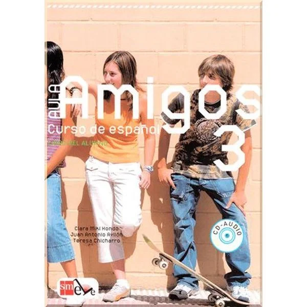 Підручник Aula Amigos 3 Libro del alumno con Portfolio el alumno y CD-Audio