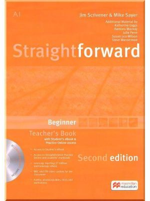 Книга для вчителя Straightforward Second Edition Beginner Teacher's Book with Student's eBook and Practice Online Access
