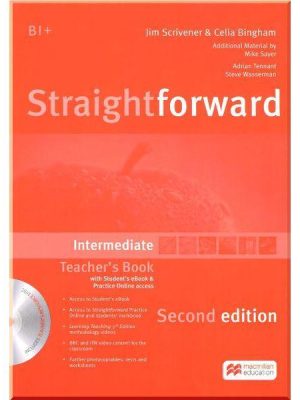 Книга для вчителя Straightforward Second Edition Intermediate Teacher's Book with Student's eBook and Practice Online Access