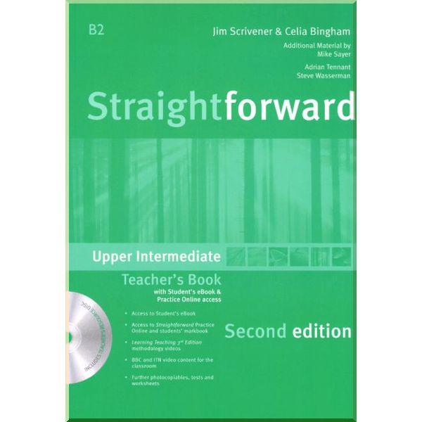 Книга для вчителя Straightforward Second Edition Upper-Intermediate Teacher's Book with Student's eBook and Practice Online Access