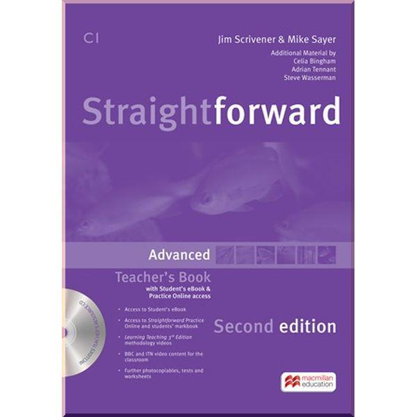 Книга для вчителя Straightforward Second Edition Advanced Teacher's Book with eBook Pack