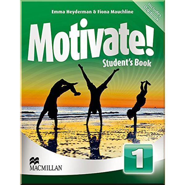 Підручник Motivate! 1 Student's Book with DVD-ROM with Digibook