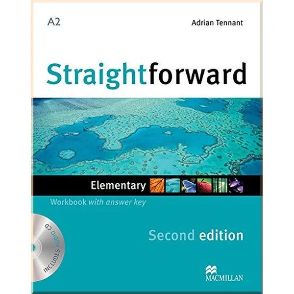 Робочий зошит Straightforward Second Edition Elementary Workbook with key and Audio-CD