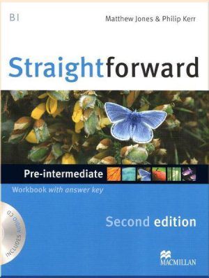 Робочий зошит Straightforward Second Edition Pre-Intermediate Workbook with key and Audio-CD