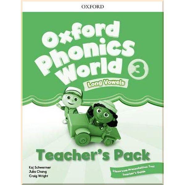 Книга для вчителя Oxford Phonics World 3 Teacher's Pack with Classroom Presentation Tool