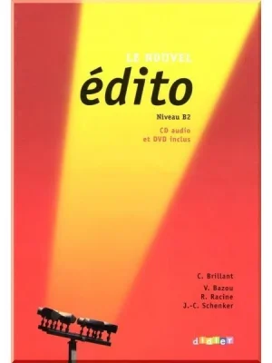 Підручник Le Nouvel Édito B2 Livre de l'élève avec CD audio et DVD