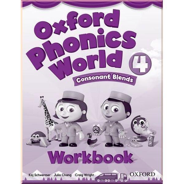 Робочий зошит Oxford Phonics World 4 Workbook