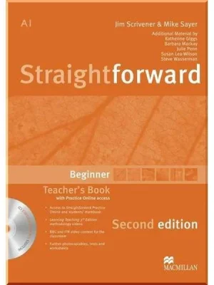 Книга для вчителя Straightforward Second Edition Beginner Teacher's Book with CD-ROM and Practice Online access