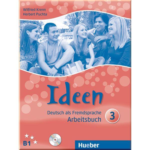 Робочий зошит Ideen 3 Arbeitsbuch mit Audio-CDs