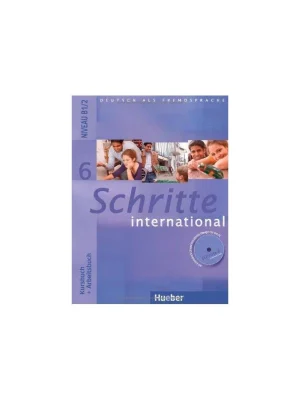 Підручник і робочий зошит Schritte international 6 Kursbuch + Arbeitsbuch