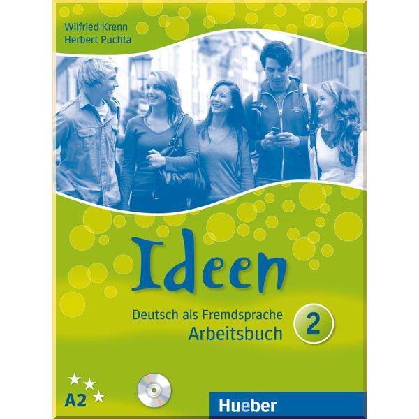 Робочий зошит Ideen 2 Arbeitsbuch mit Audio-CDs