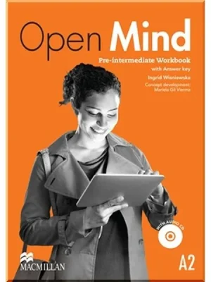 Робочий зошит Open Mind British English Pre-intermediate Workbook with key and Audio-CD