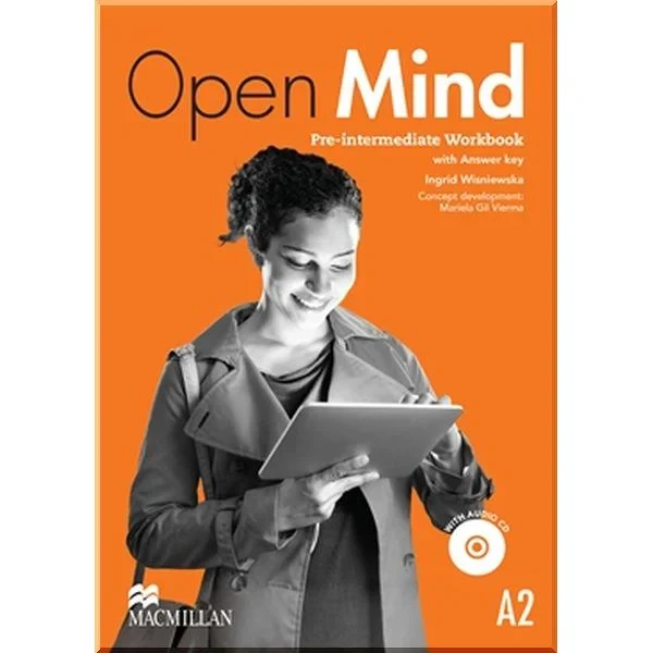 Робочий зошит Open Mind British English Pre-intermediate Workbook with key and Audio-CD