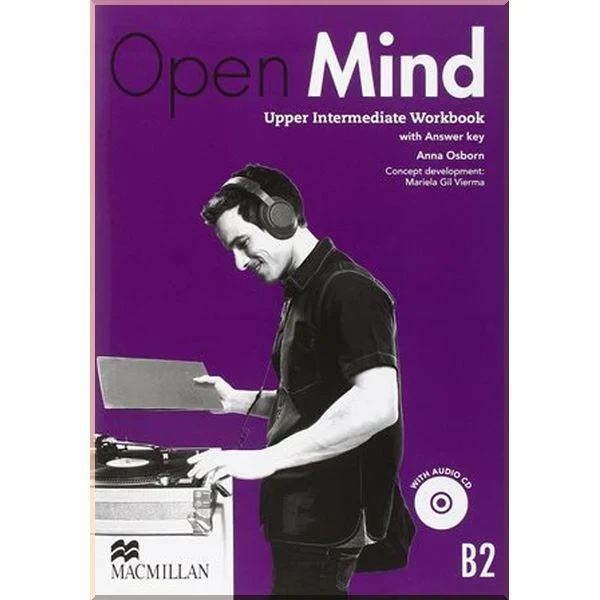 Робочий зошит Open Mind British English Upper-Intermediate Workbook with key and Audio-CD