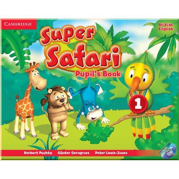 Підручник Super Safari 1 Pupil's Book with DVD-ROM