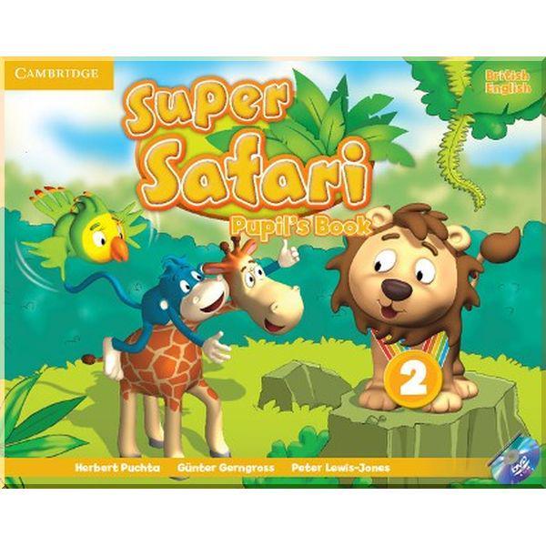 Підручник Super Safari 2 Pupil's Book with DVD-ROM