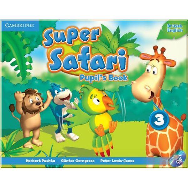 Підручник Super Safari 3 Pupil's Book with DVD-ROM