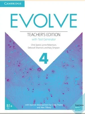 Книга для вчителя Evolve 4 Teacher's Edition with Test Generator