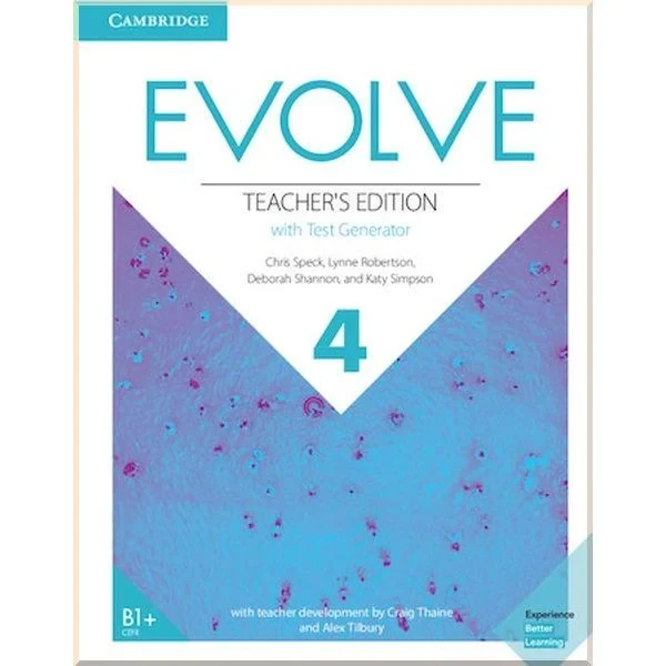 Книга для вчителя Evolve 4 Teacher's Edition with Test Generator