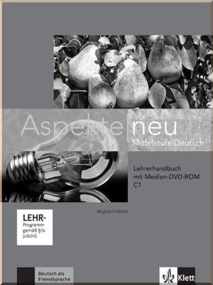 Книга для вчителя Aspekte Neu C1 Lehrerhandbuch mit Medien-DVD-ROM
