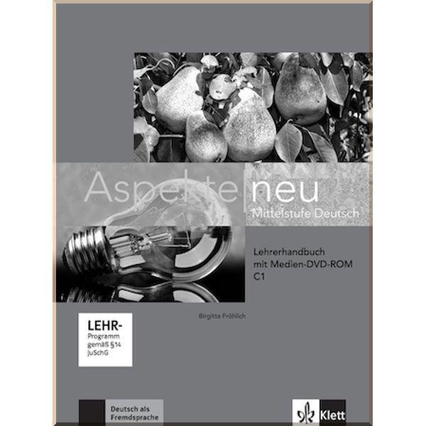 Книга для вчителя Aspekte Neu C1 Lehrerhandbuch mit Medien-DVD-ROM