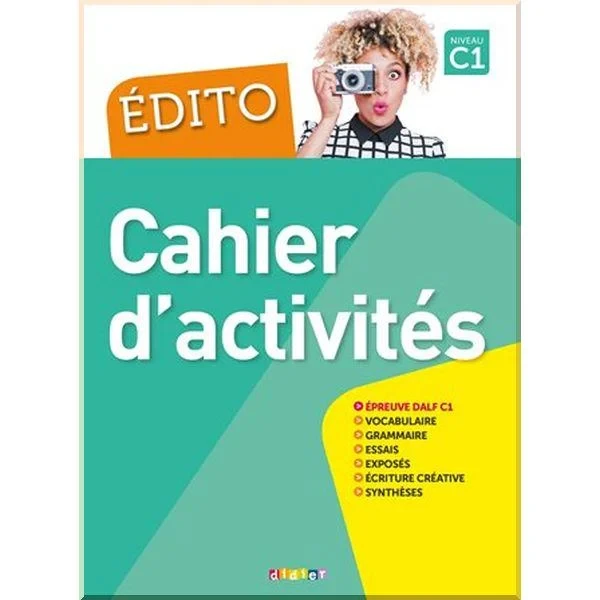 Робочий зошит Édito C1 Cahier d'activités avec CD mp3