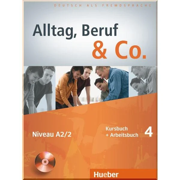 Підручник Alltag Beruf und Co. 4 Kursbuch + Arbeitsbuch mit Audio-CD zum Arbeitsbuch
