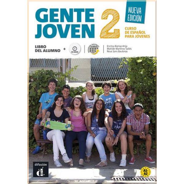 Підручник Gente joven Nueva edición 2 Libro del alumno con CD audio