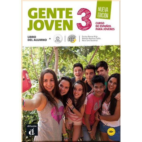 Підручник Gente joven Nueva edición 3 Libro del alumno con CD audio