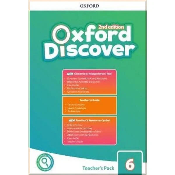 Книга для вчителя Oxford Discover Second Edition 6 Teacher's Pack