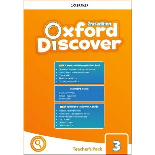 Книга для вчителя Oxford Discover Second Edition 3 Teacher's Pack