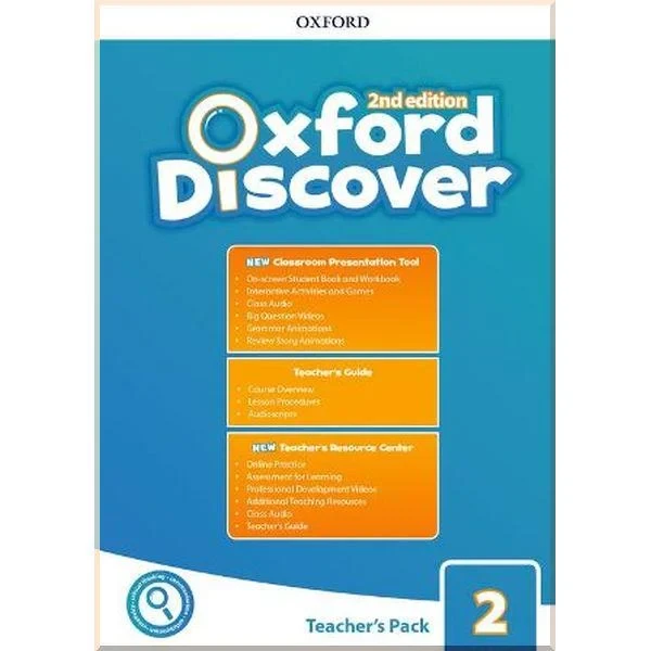 Книга для вчителя Oxford Discover Second Edition 2 Teacher's Pack