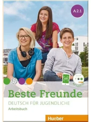 Робочий зошит Beste Freunde A2.1 Arbeitsbuch mit Audio CD