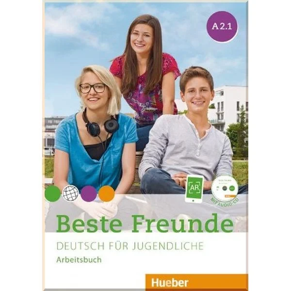 Робочий зошит Beste Freunde A2.1 Arbeitsbuch mit Audio CD