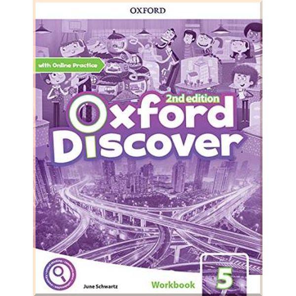 Робочий зошит Oxford Discover Second Edition 5 Workbook with Online Practice